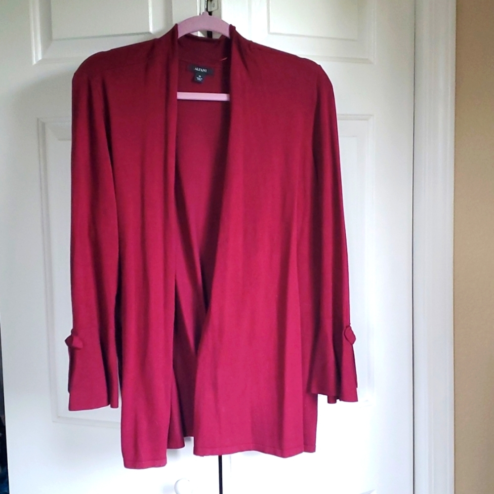 Burgundy sweater